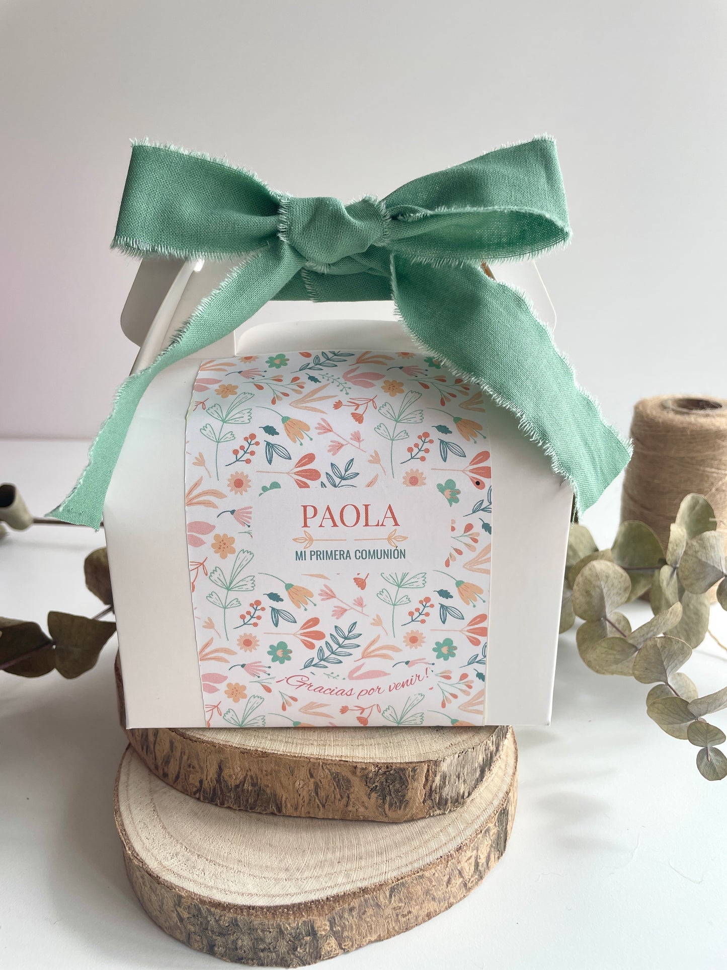 Cajita para detalles de Comunión