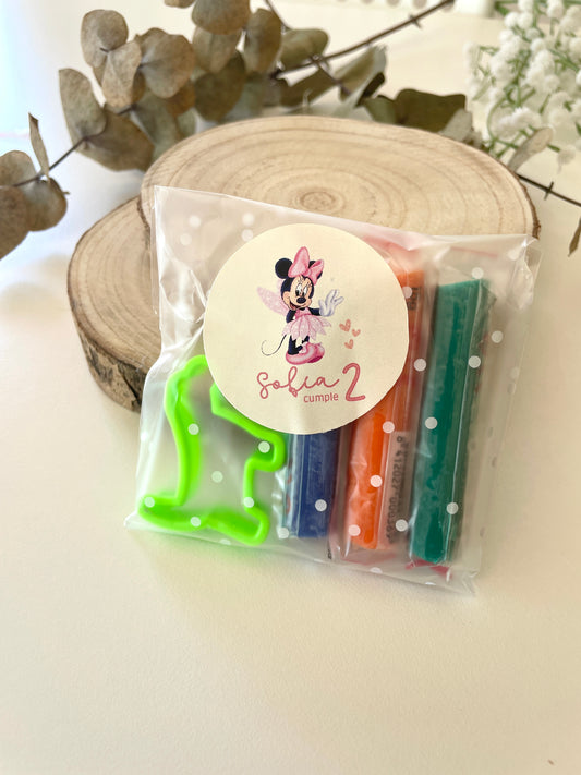 Set de plastilina con molde para eventos