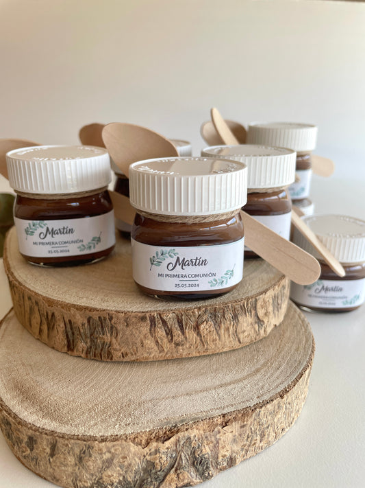 Tarrito nutella comunión