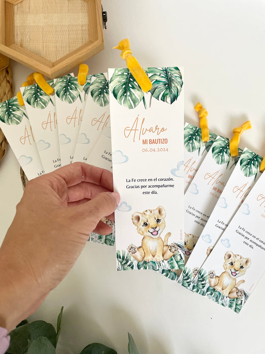 marcapagina recuerdo bautizo