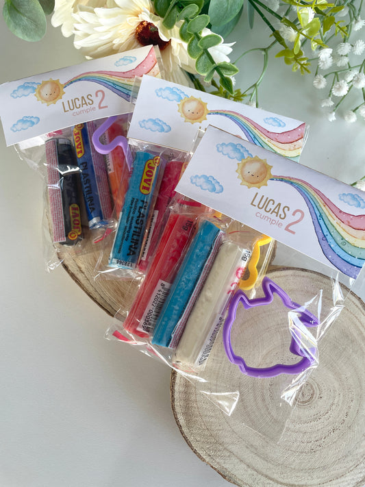 Set de plastilina con molde para eventos