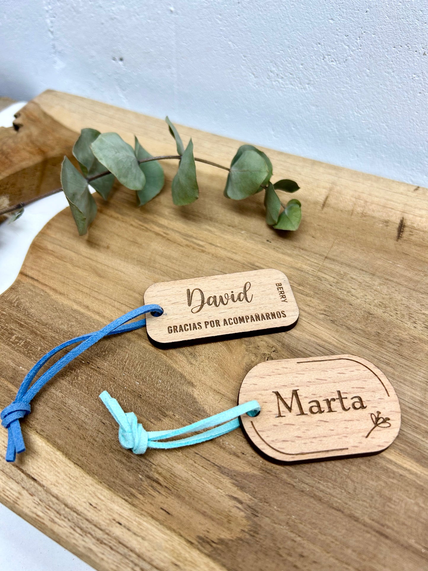 Llavero madera personalizado