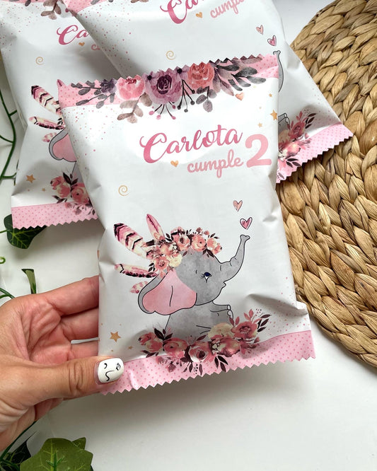 Bolsa de patatas personalizadas