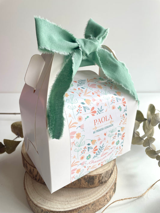 Cajita para detalles de Comunión