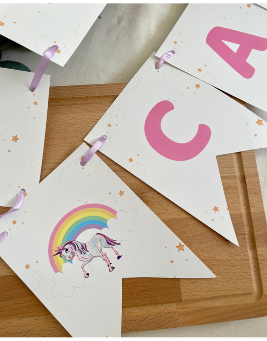 Guirnalda personalizada con nombre