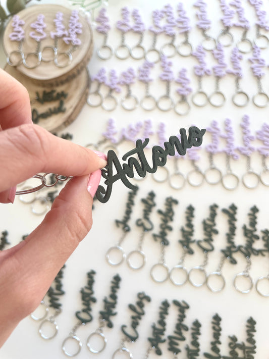 Llavero personalizado para Boda