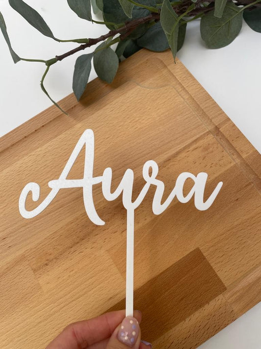 Topper para tarta personalizado