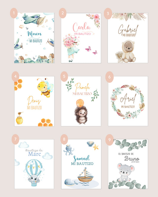 Recordatorio bautizo