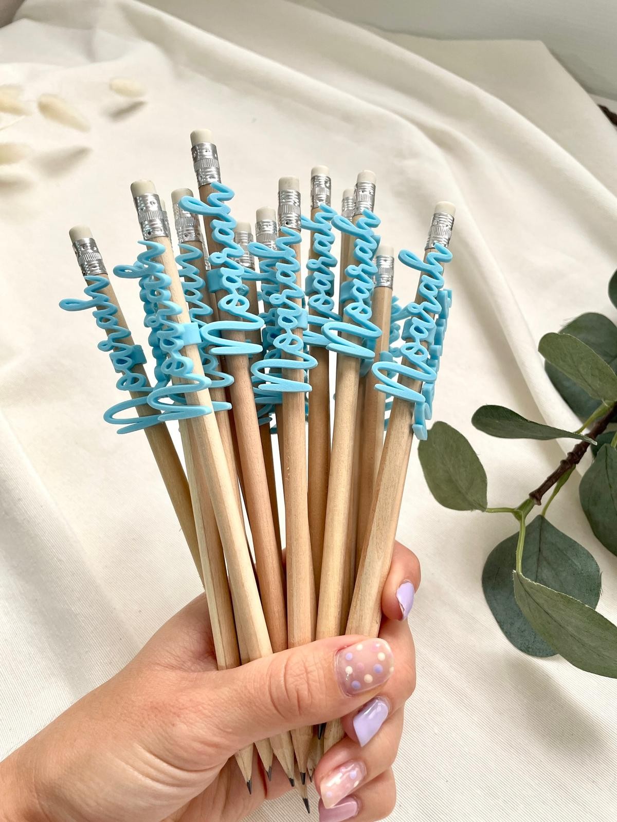 Lápices personalizados para comunión