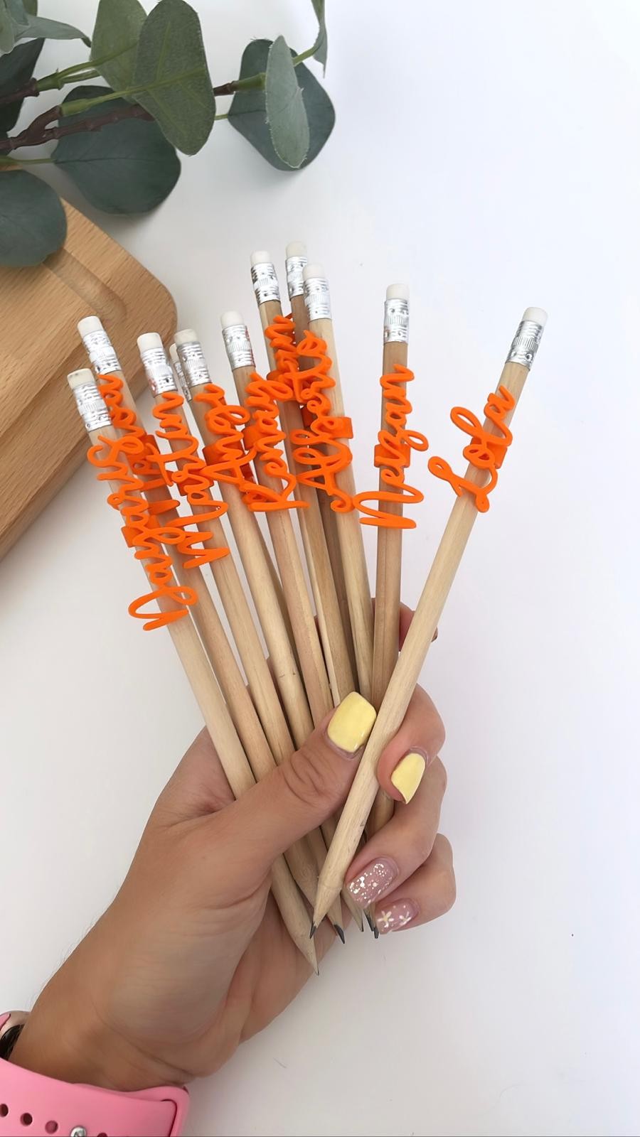 Lápices personalizados para comunión