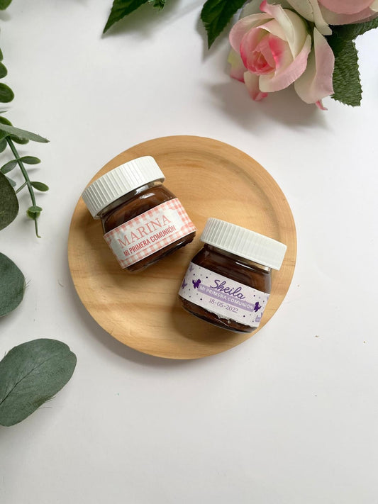 Tarrito nutella boda