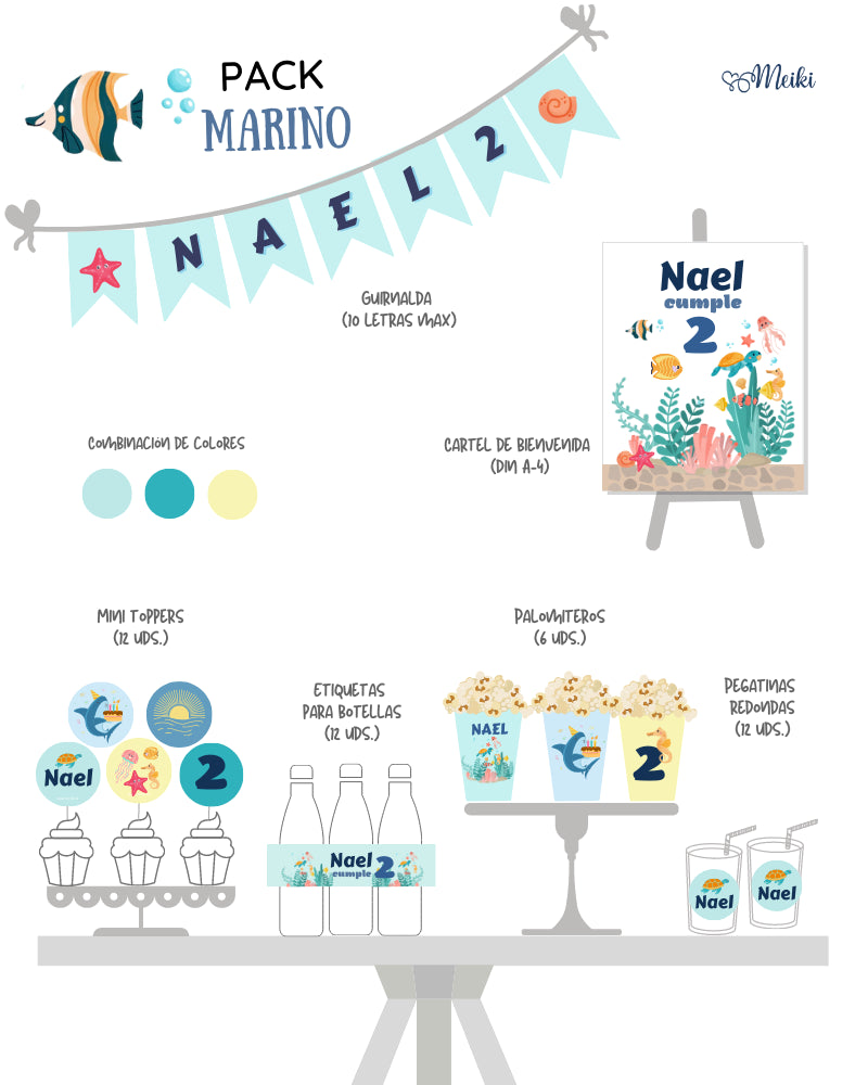 Temática Mundo Marino