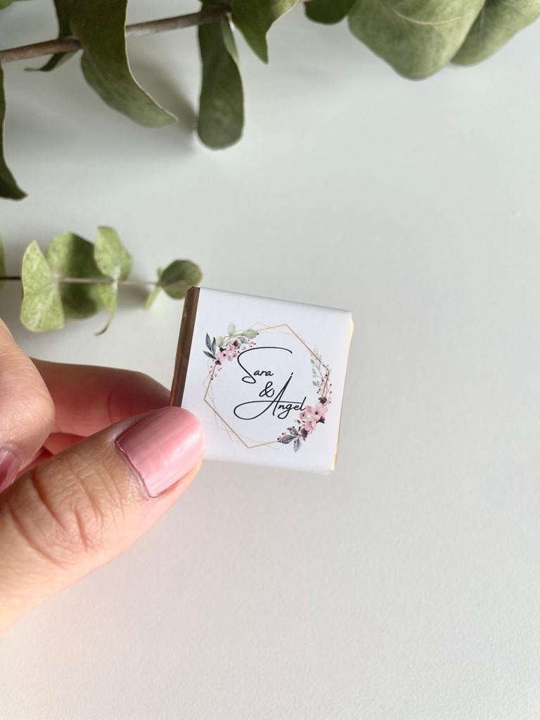 bodas bombones personalizado para invitados