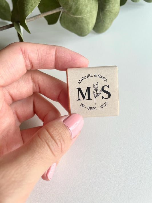 bombones personalizados para bodas