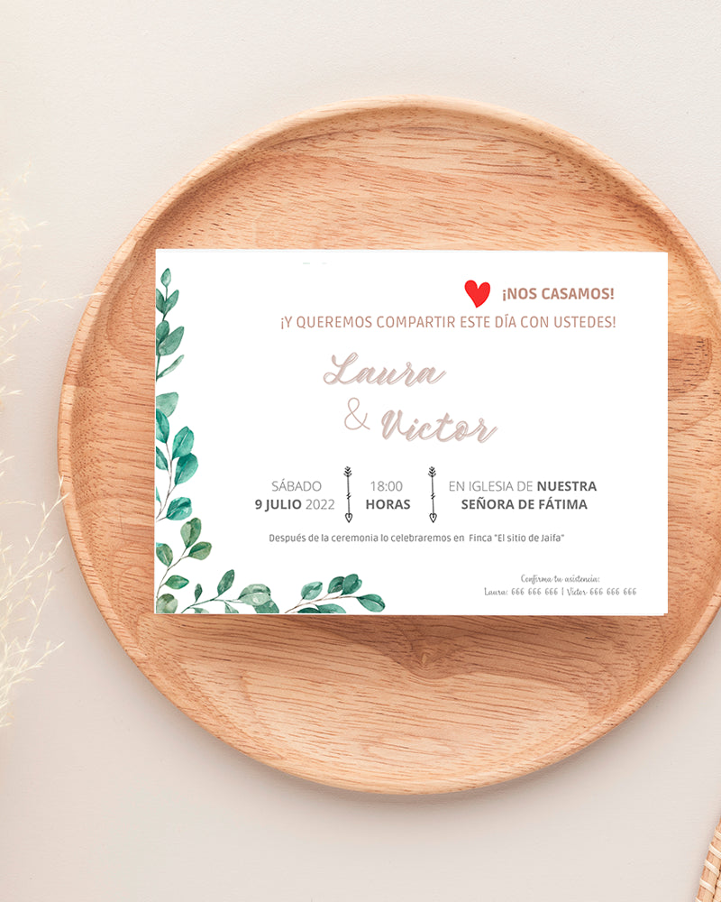 Invitación elegante