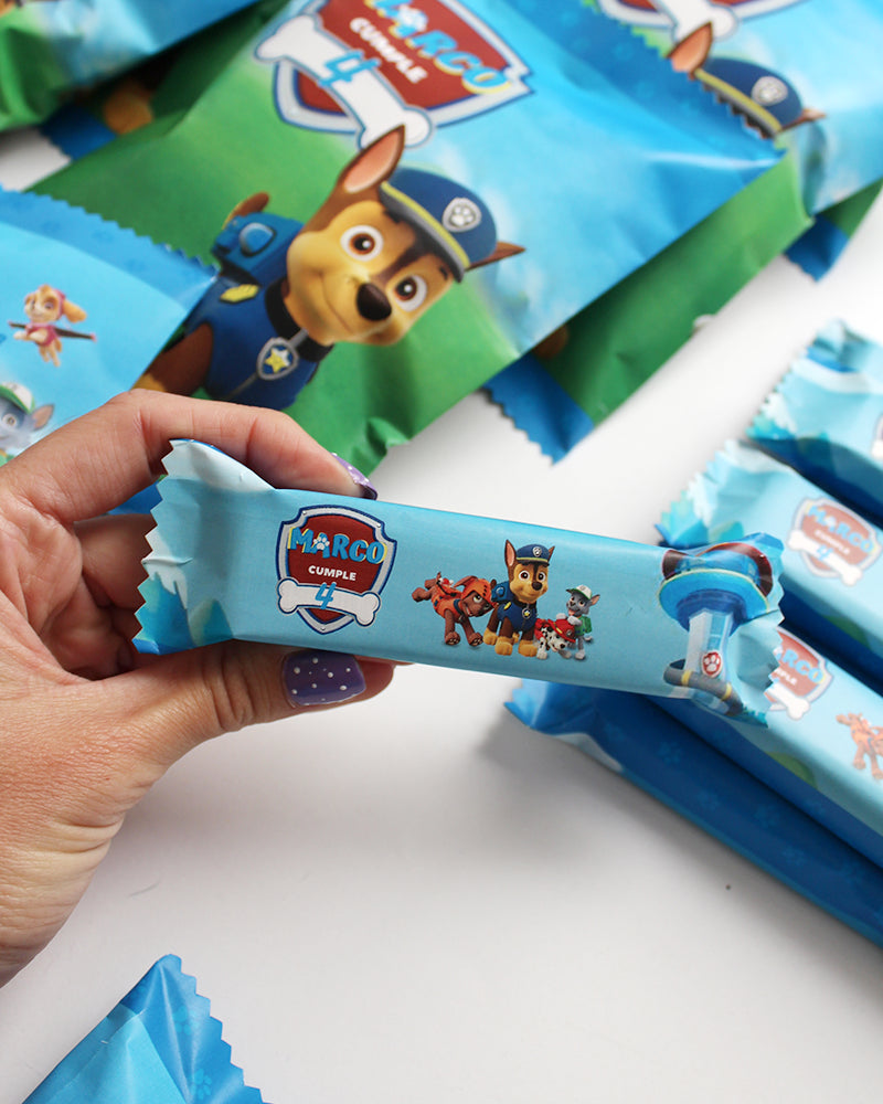 Chocolatinas personalizadas