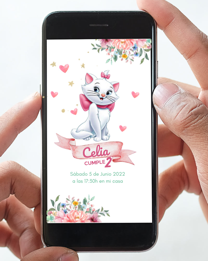 Invitación digital cumpleaños