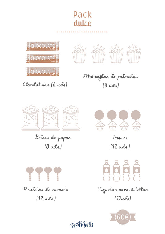 pack cumpleaños personalizado