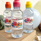 Etiquetas para botella de agua pequeña (pack 12uds.)