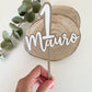 Cake topper personalizado a dos colores