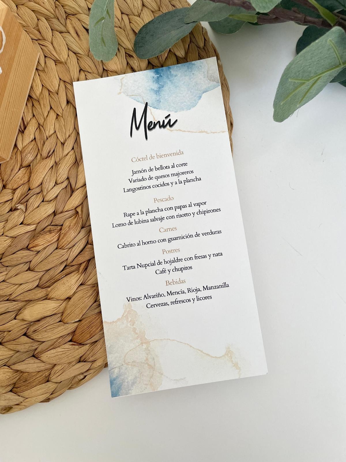 Minuta Example Menu Minuta menú – Meiki.es