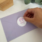 Pegatinas personalizadas para bautizo (12 uds.)