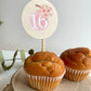 Mini toppers redondos 5cm (12uds.)