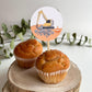 Mini toppers redondos 5cm (12uds.)